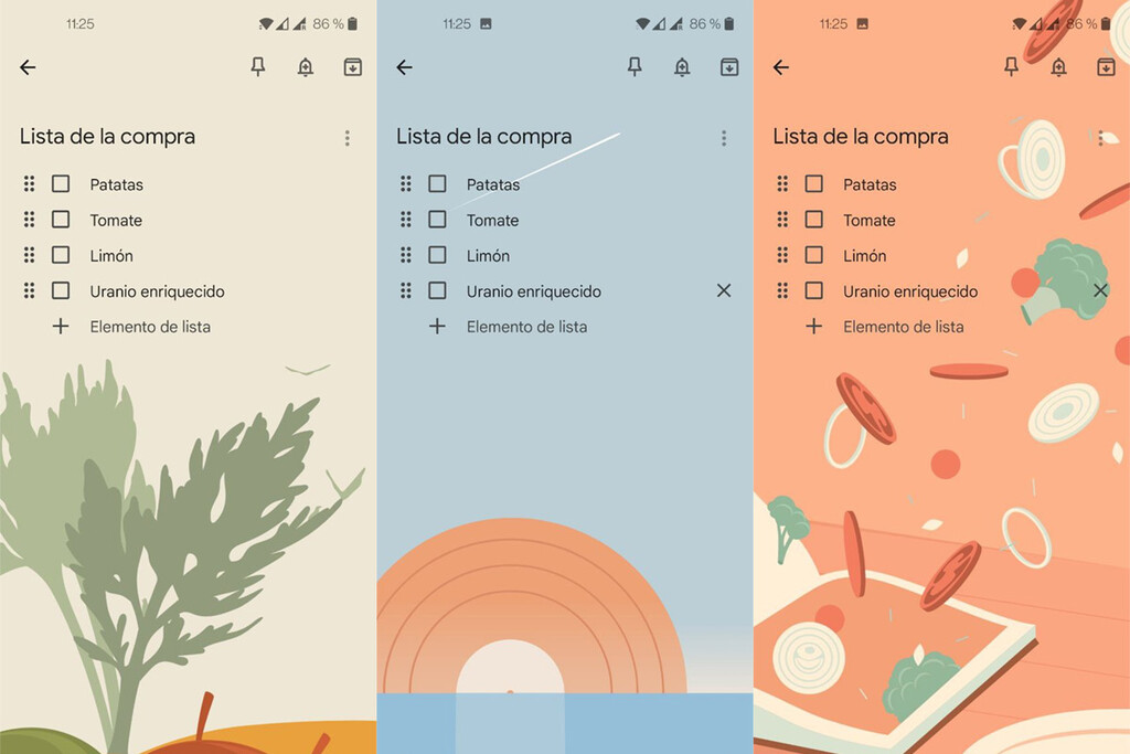 Cómo poner una imagen de fondo a una nota de Google Keep