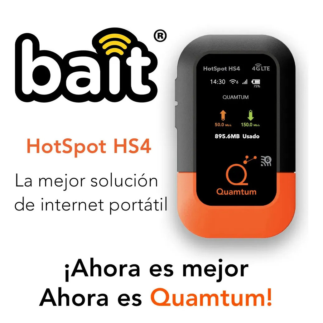 Módem Portátil Quamtum HS4 Bait