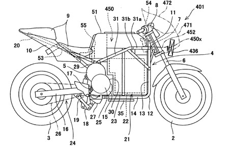 Moto Electrica Kawasaki 4