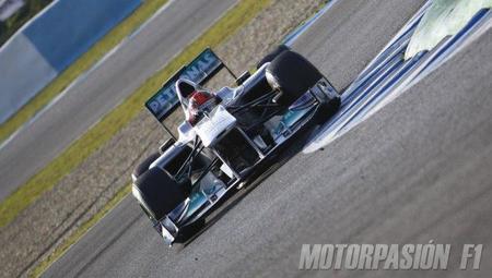 Michael Schumacher, el más rápido en Jerez