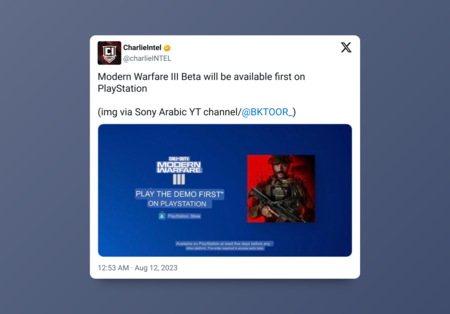 Call of Duty: Modern Warfare 3