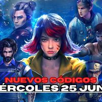 Códigos Free Fire Max hoy Miércoles 25 de junio con recompensas gratuitas 