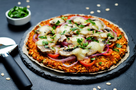 Pizza fitness: receta saludable