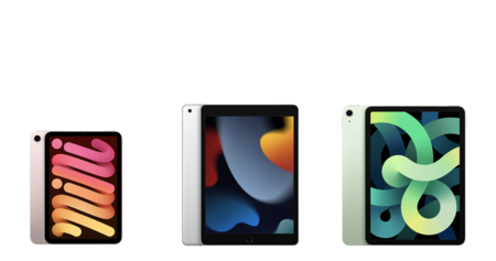 Comparativa entre el iPad mini, el iPad y el iPad Air: diferencias de precio y características