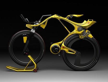 El audaz diseño de la futurista bicicleta eléctrica INgSOC