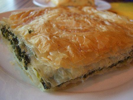 Spanakopita griega