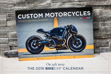 Ya a la venta el calendario 2016 de Bike Exif