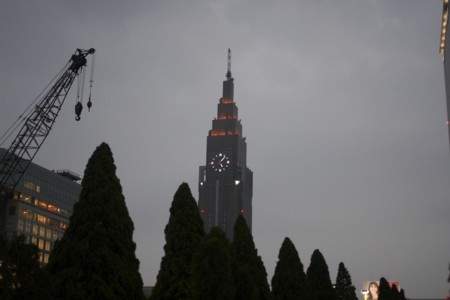 Torre de reloj Tokio