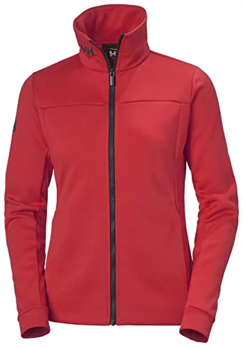 Helly Hansen Mujeres Chaqueta de forro polar W Crew, Rojo, XS