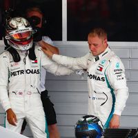 Victoria de Lewis Hamilton con el permiso de Valtteri Bottas en el Gran Premio de Rusia de Fórmula 1