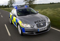 La policía británica prueba el Jaguar XF