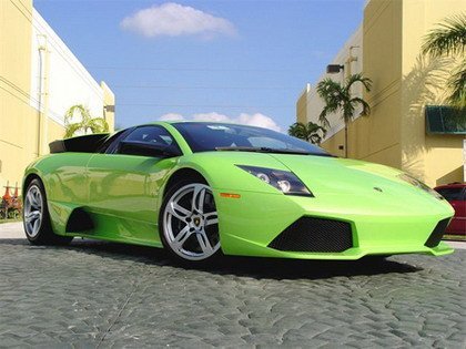 Lamborghini Murcielago LP640 verde