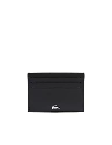 Lacoste NH1346FG, Tarjeteros Hombre, Negro (Noir), 0.5x7.5x11 cm (W x H x L)