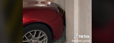 El aparcamiento más milimétrico en el garaje más loco de Tiktok, y está en Madrid