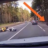 Cosas de Rusia: cuando vas disfrutando de tu EBR 1190RX y te ataca una rueda asesina 