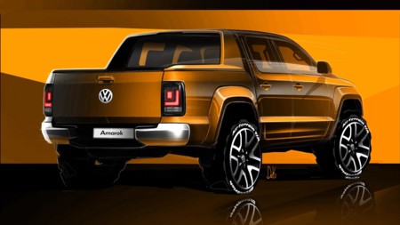 Volkswagen Amarok facelift bocetos