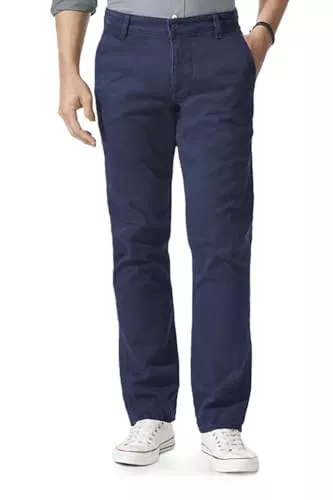 Dockers Manguera para hombre, ALPHA ORIGINAL KHAKI, Azul (Pembroke Blue), 31 W/34 L
