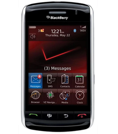 VÃdeo: paseo por la interfaz de la BlackBerry Storm
