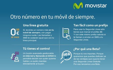 Movistar permite un segundo número con la SIM. Se acabó llevar dos teléfonos