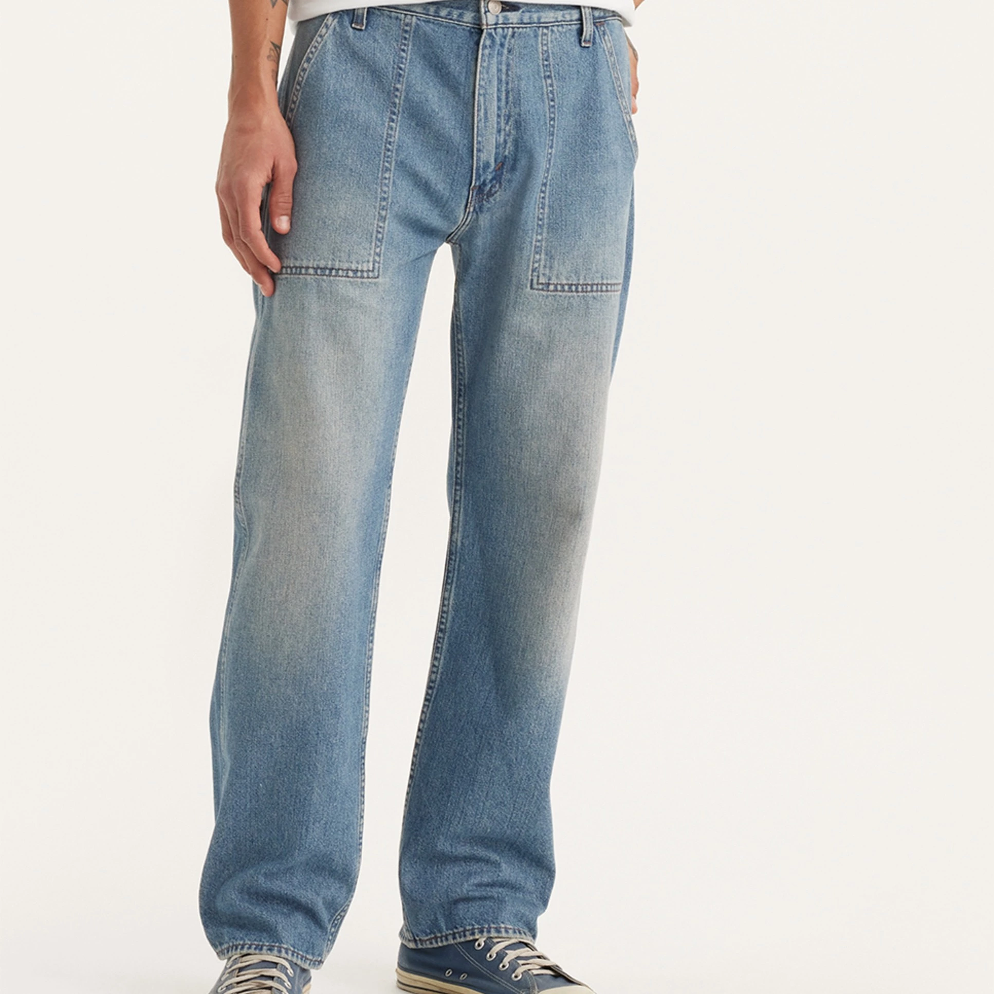 Vaquero de hombre 551Levi's  Relaxed Straight Utility de algodón
