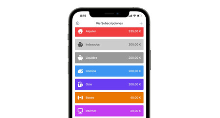 Con esta app puedes controlar todos tus gastos fijos de un solo vistazo