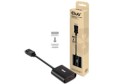 Club 3D presenta su nuevo adaptador CAC-1085: convierte tu conexión DisplayPort 1.4 en HDMI 2.1 compatible con 4K a 120Hz