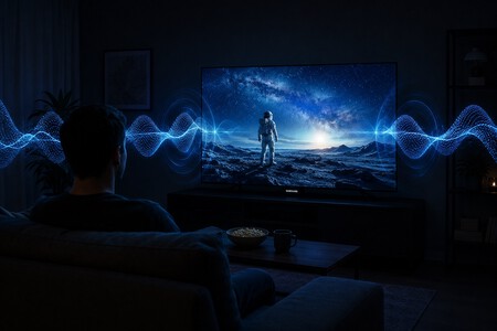 Escuchando Televisor Con Poca Luz