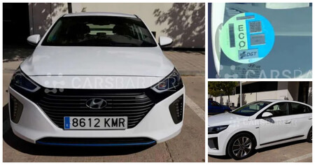 Consumo bajísimo y etiqueta ECO en este Hyundai Ioniq a muy buen precio