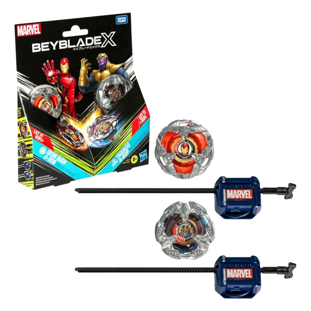 Beyblade X Pack Múltiple Marvel