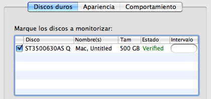 SMARTReporter: comprueba el estado de tus discos duros