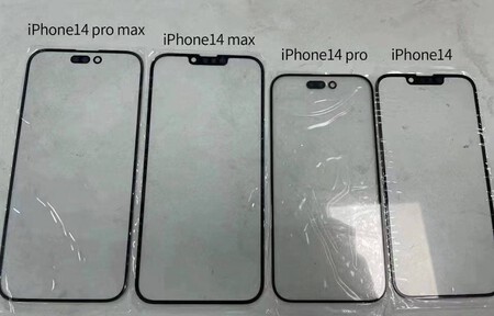 Los iPhone 14 ya tienen paneles y reafirman los rumores: sus modelos se diferenciarán por el tipo de ‘notch’ que lleven