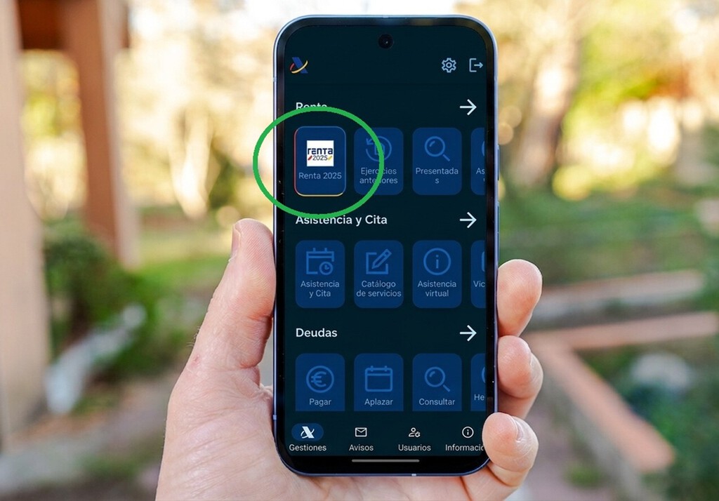 El primer paso para tramitar la Renta 2025 es obtener el número de referencia. Así lo puedes conseguir