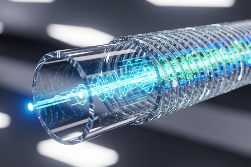 Menos vidrio y más aire, la fórmula que ha permitido desarrollar a Microsoft la fibra óptica que multiplica su capacidad por mil 