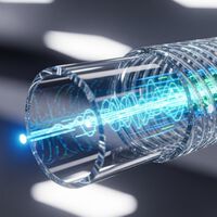 Menos vidrio y más aire, la fórmula que ha permitido desarrollar a Microsoft la fibra óptica que multiplica su capacidad por mil 