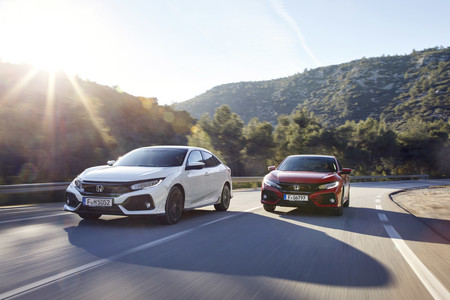 Honda Civic 2017, prueba contacto