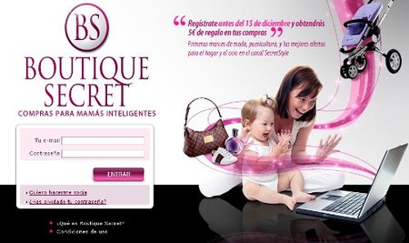 Boutique Secret, club de ventas online