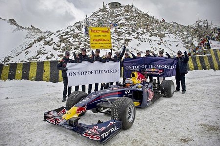 Neel Jani y Red Bull ahora en el Himalaya