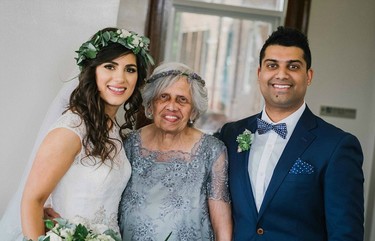 Las 'niñas' de las flores más especiales las encontramos en esta boda en que los novios rindieron el mejor homenaje a sus abuelas  