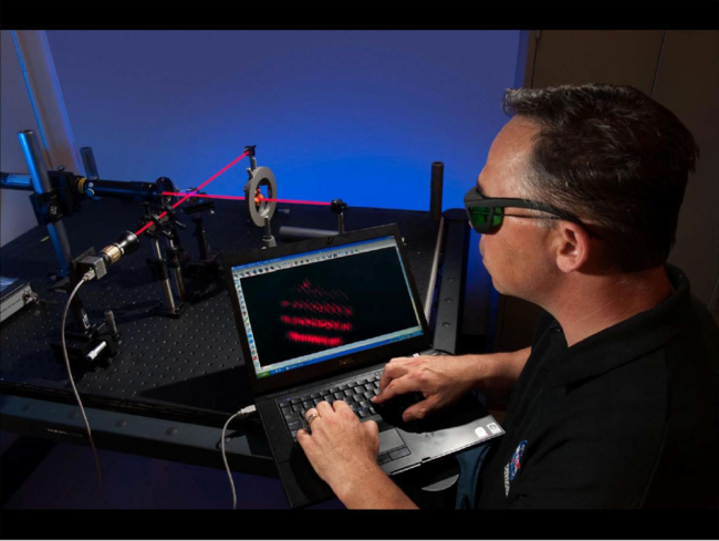 Dr Harold Sonny White At The Interferometer