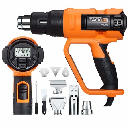 Cupón de descuento de 12 euros en la pistola de aire caliente Tacklife HGP72AC de 2000W de potencia en Amazon: ahora 29,99 euros