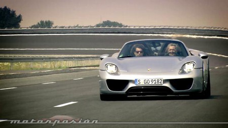 Porsche 918 Spyder copilotaje