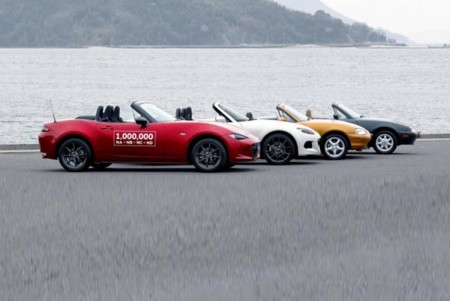 Mazda Mx-5 Generaciones
