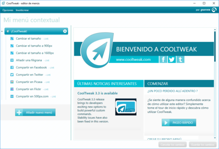 Este programa te permite compartir y redimensionar imágenes desde el menú contextual de Windows