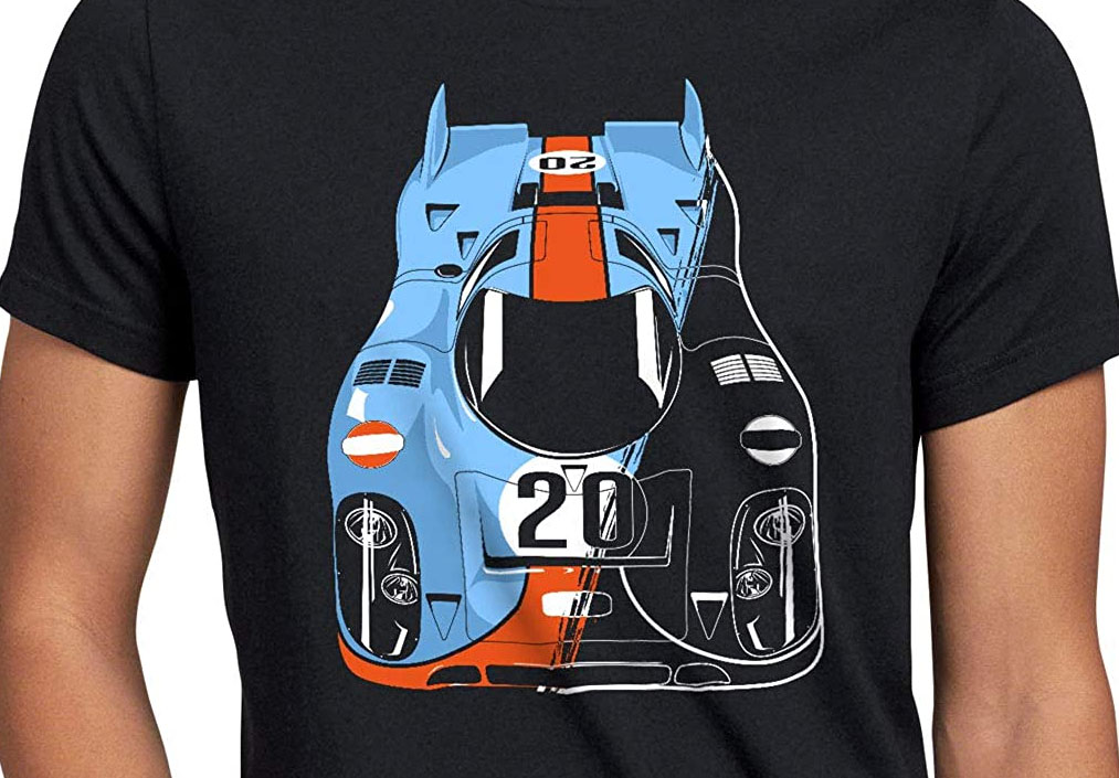 style3 917K Campeón Camiseta para Hombre T-Shirt le Mans Coche de Carreras