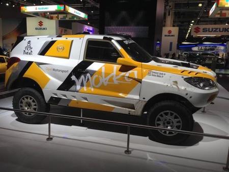 Opel desvela en Moscú su nuevo Mokka para el Dakar