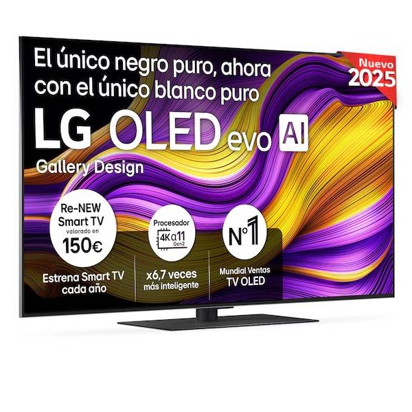 Smart TV LG OLED evo AI G5 55 pulgadas 4K 2025
