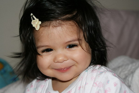 La foto de tu bebé: la sonrisa de Emily