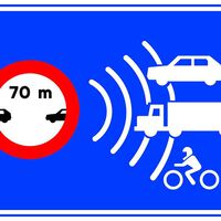 Esta nueva señal de la DGT advierte de la presencia de un radar, pero no es de velocidad: te multa si vas demasiado cerca de otro coche