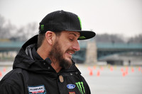 A Ken Block no se le da bien el Ford Sierra para derrapar