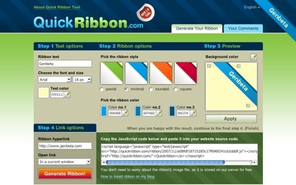 QuickRibbon y ShareThis en versión javascript, más utilidades para nuestra web